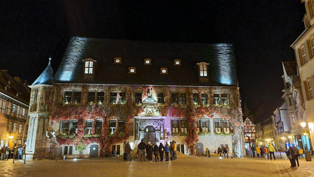 Sanierte Ferienwohnung im Einzeldenkmal Quedlinburg Exterior foto