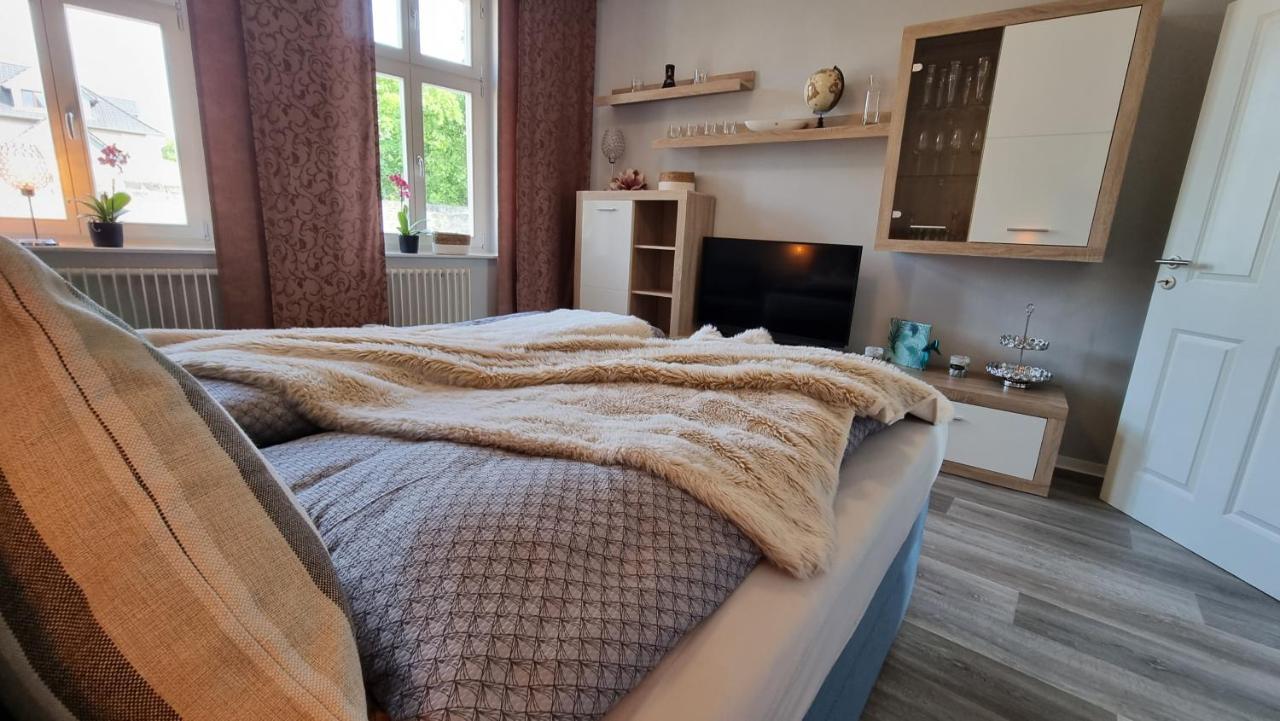 Sanierte Ferienwohnung im Einzeldenkmal Quedlinburg Exterior foto